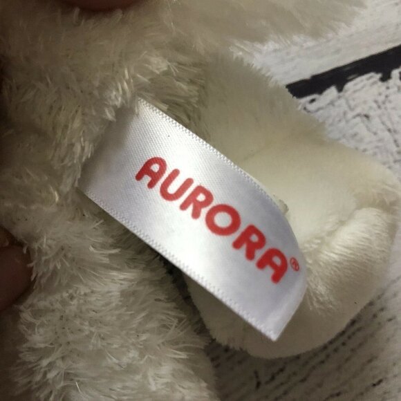 Aurora World White Plush Unicorn with Pink Horn 8”  Stuffed Animal Kids Toy 2018 - Picture 4 of 7